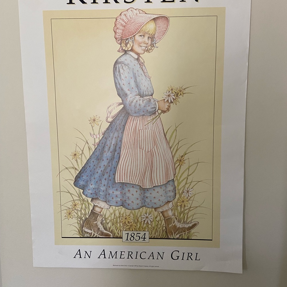 Poster-American Girl character Kirsten
